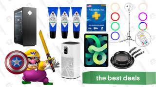 Wednesday's Best Deals: Hasbro Toy Sale, HP Omen 25L w/ RTX 3070, iPad Air, Ring Light Kit, Jack Black Lip Balm, PlayStation Plus, Proscenic Air Purifier, and More